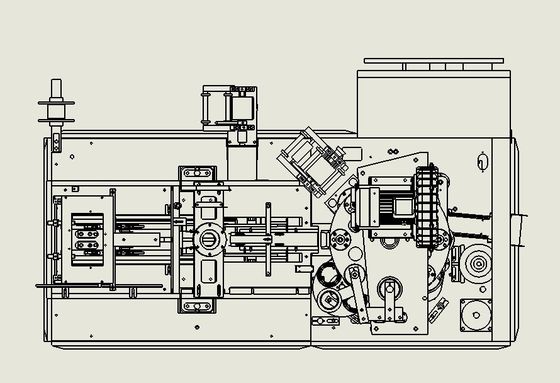 中速自動使い捨て紙カップ製造機 外部サイズ2130mm*1350mm*1900mm 220V/380V電圧