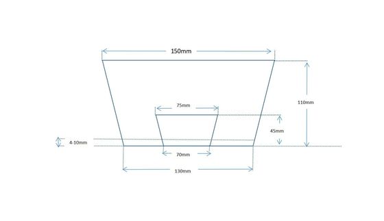 60~70pcs/min 紙碗を作る機械 ガス源のための自動形作 0.5-0.8MPa 処理タイプ