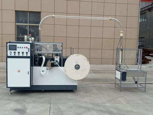 4kw 完全自動紙コーヒーカップ製造機 単/二重PEコーティング紙の紙カップを形作る機械